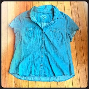 🎈5/$10🎈Sonoma petite large button up